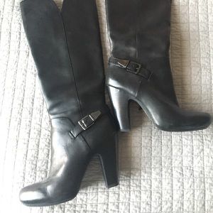 Sofft Black Heel Boots